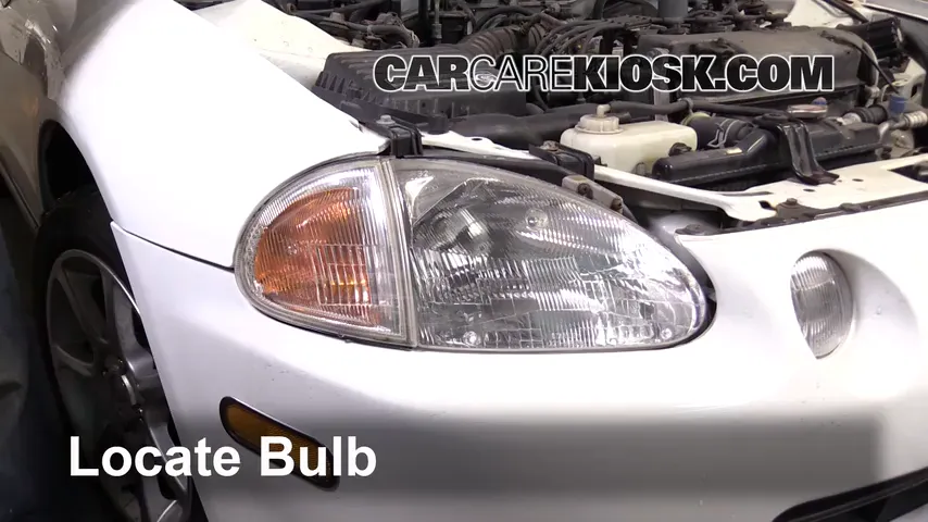 1994 Honda Civic del Sol S 1.5L 4 Cyl. Lights Turn Signal - Front (replace bulb)